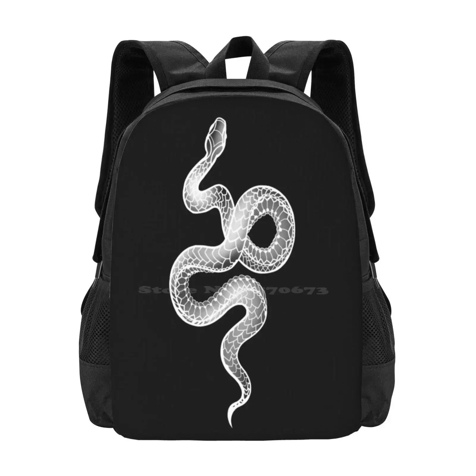 

Snake Reputation Hot Sale Schoolbag Backpack Fashion Bags Reputation Ts Taylor Snake Anime Manga Reptile Designer Black And