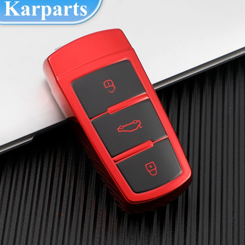 

Soft TPU Car Key Cover Case Shell For Volkswagen VW Passat B6 B7 Magotan CC 3C Car Accessories For VW 3C5 Phnom Penh