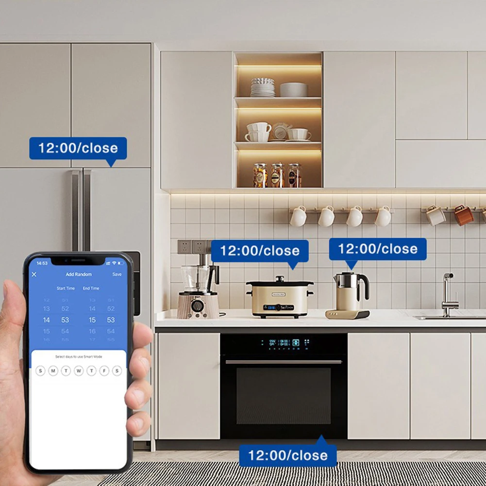 ل Tuya Wifi مأخذ (فيشة) ذكي 16A EUPlug مع نوع C USB-A شاحن ميناء المنزل المقبس تمديد محول العمل مع Alexas Googles