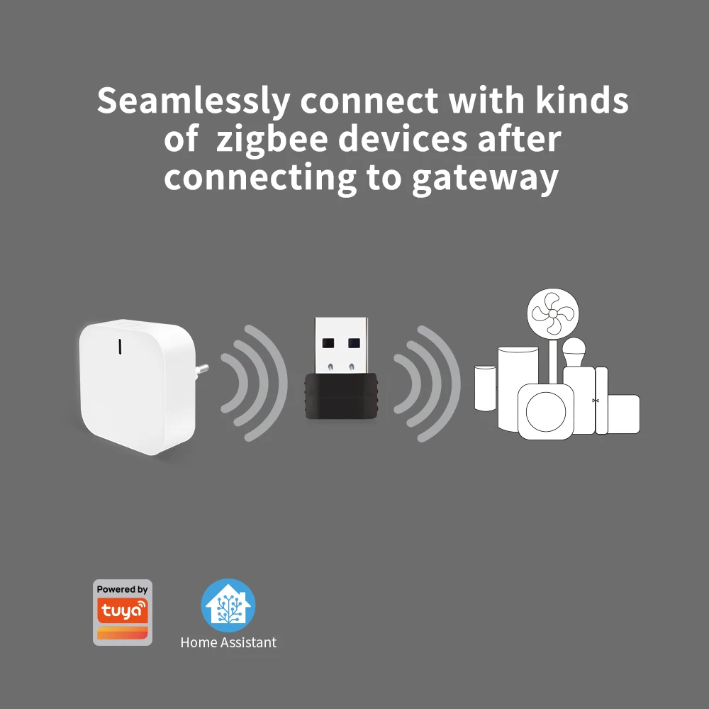 Lincukoo ZigBee 3.0 Repeater USB Mini Wzmacniacz Sygnału Tuya ZigBee Extender Asystent Domowy Zigbee2MQTT USB Repeater — zdjęcie produktu 3