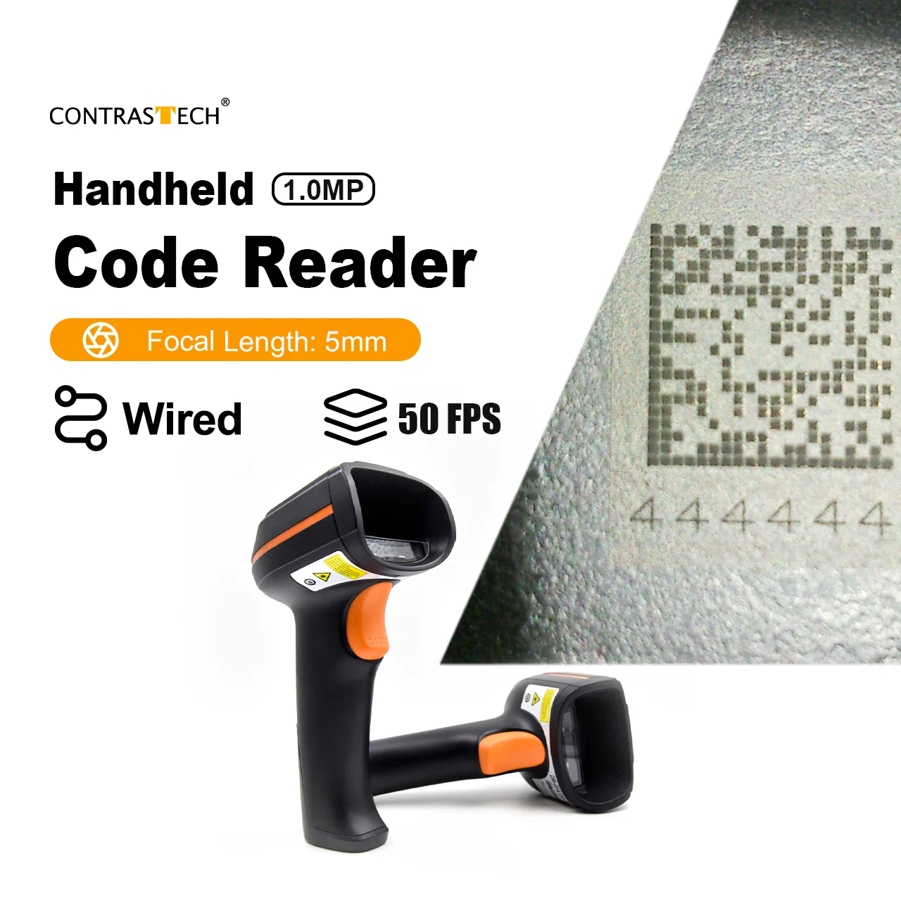 

1.3MP Industrial Rugged USB Handheld 1D 2D Wired Wireless Barcode Reader for Inventory Management Data Man 8700 Series