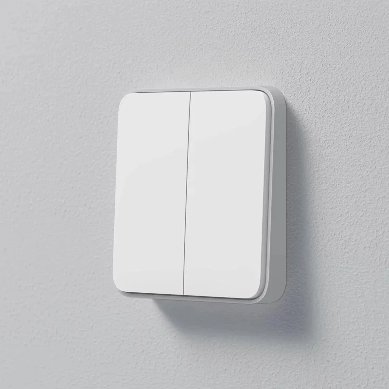 Xiaomi Mijia Smart Wall Switch Live Line Version Wifi Wall Light Switch OTA Upgrade Smart Linkage Works with Mihome App