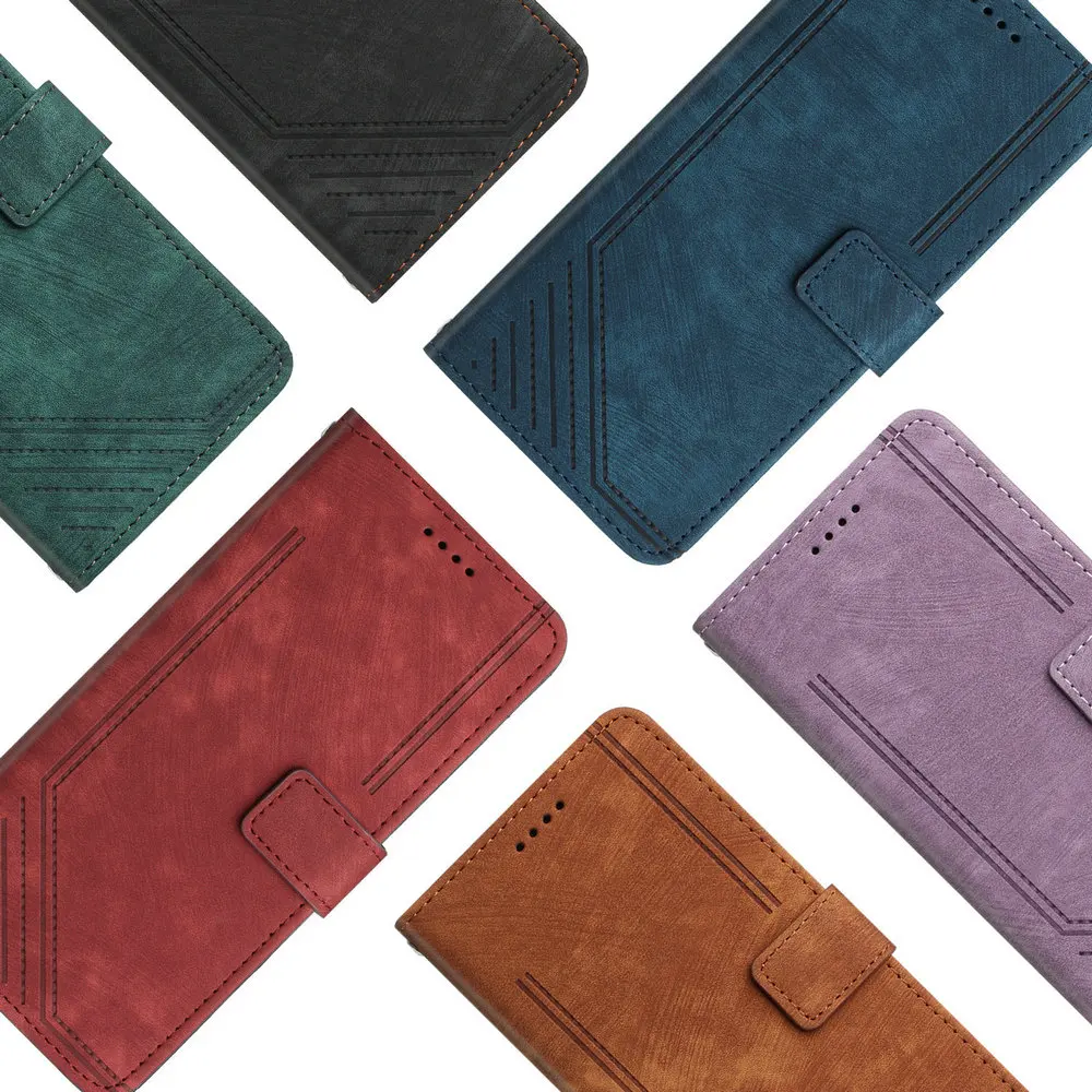 Casing dompet ponsel Xiaomi, pelindung kartu Magnet untuk Xiaomi 14 Pro 13 T 12T 11 Lite NE 5G