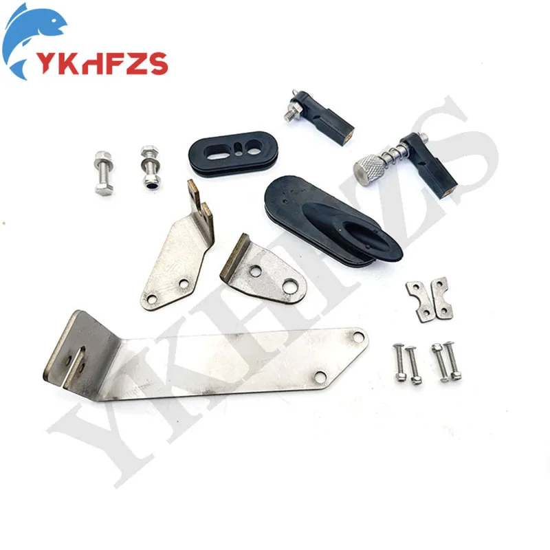 

For Tohatsu /Mercury 15HP Outboard Motor Front Operation Accessory Sleeve:Throttle Gear Bracket 3G2-84905-0,M15D2 boat part