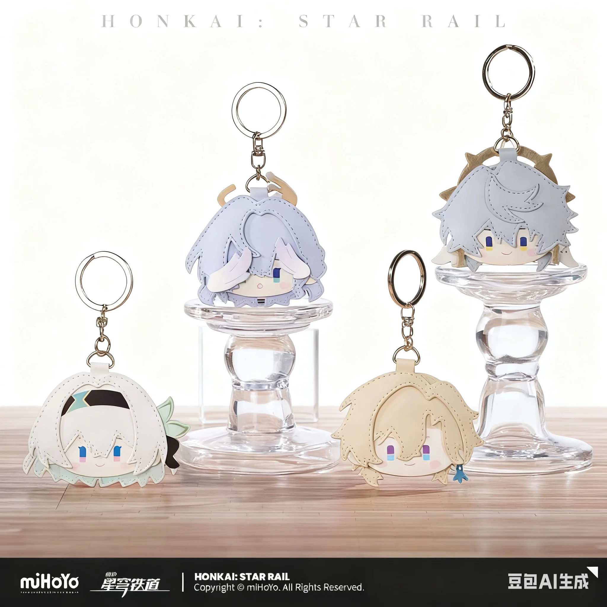 

Предпродажа miHoYo, официальный подлинный брелок Honkai Star Rail Big Head Series из искусственной кожи SHAJIN DANHENG SUNDAY Robin, косплей, аниме-игра