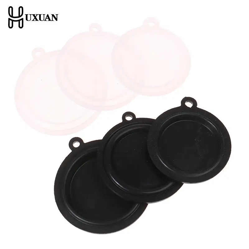 10pcs Professional Water Gas Linkage Valve Gas Water Heater Pressure Diaphragm Accessories OD 45/50/52mm Black Clear Color