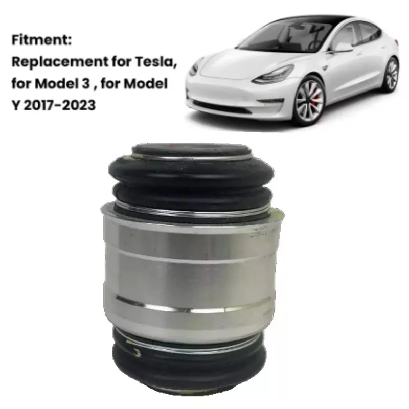 

1PC Car Rear Steering Knuckle Bushing For Tesla For Model 3 Model Y 1188412‑01‑E Rear Steering Horn Rubber Sleeve Accessories