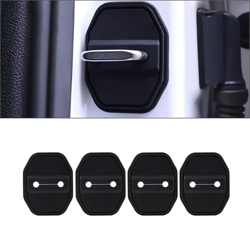 

2/4 шт. силиконовые защитные накладки на замки дверей автомобиля для Mercedes Benz AMG W204 W213 W205 W211 W176 W164 Cla, умные аксессуары