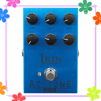 IRIN AC Tone Electric Guitarra Effect Pedal Analog AC30 Amplifier Rock Effect True Bypass Pedal AN-33 Guitar Accessories