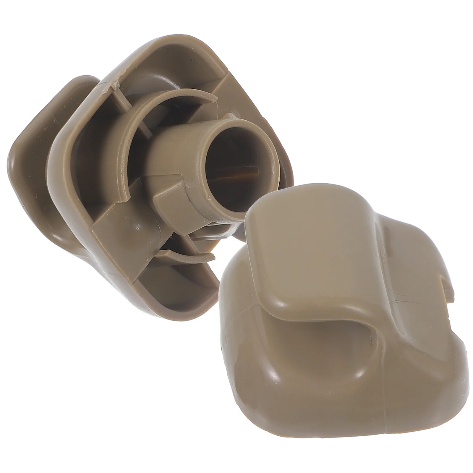 2 قطعة مشبك خطاف حاجب من الشمس مادة PP متينة سهلة التركيب ملحقات السيارة الداخلية حامل التجنيب مناسب تمامًا