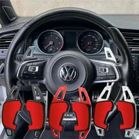 Paleta de cambio de volante de coche, pegatina de palanca de cambios extensible para VW Golf 7 7,5 GTI MK7 GTE GTD RLINE Volkswage Polo Scirocco Jetta GLI