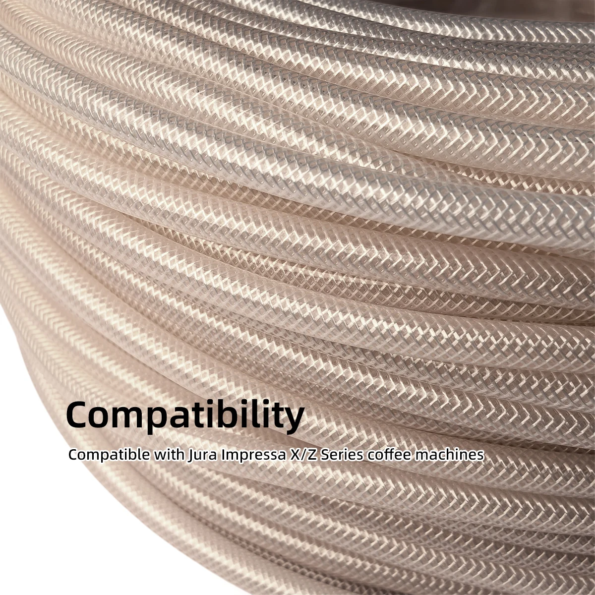 Fabric Hose Compatible With Jura Impressa X/Z Series for Milk System High Pressure Fabric Hose