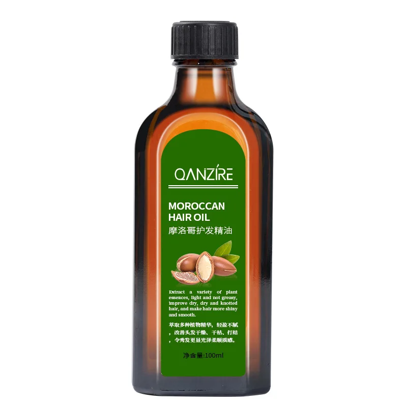 زيت شعر الأرغان المغربي 100 مل - ينعم ويضف اللمعان، ويصلح التجعد ويصلح الجفاف، وتنعيمها وحماية من الحرارة #2