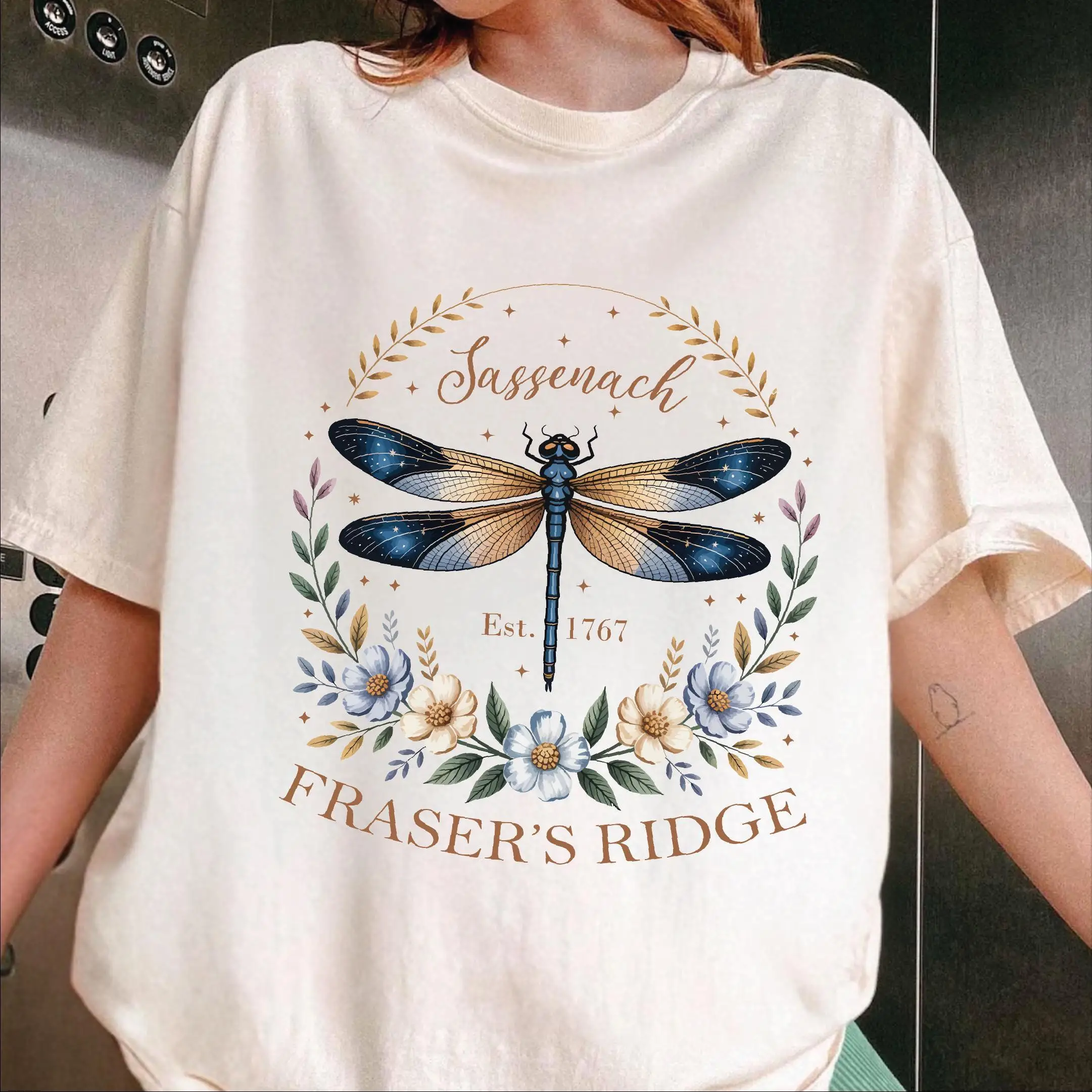 Sassenach Fraser's Ridge  Shirt, Outlander Inspired T-shirt, Est 1767 Nature Tee