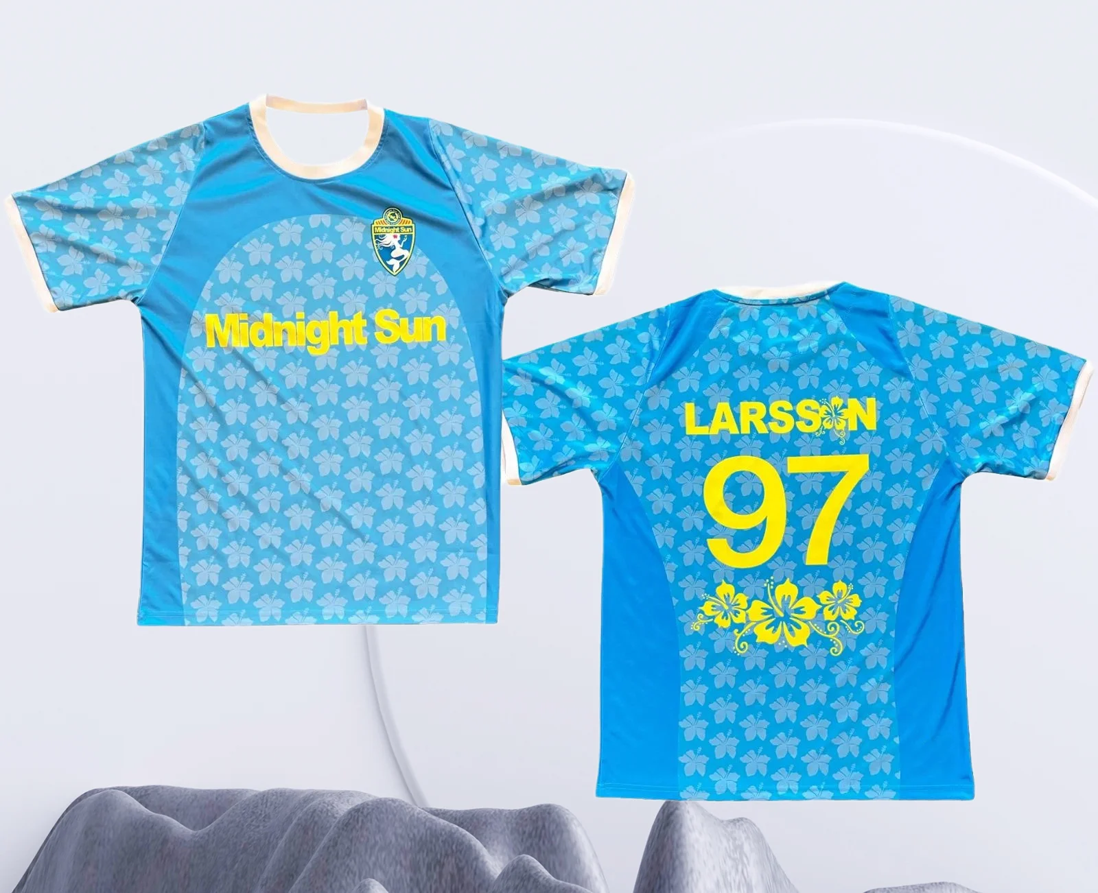 Camiseta de Fútbol 3D Zara Larsson Midnight Sun 2026, Camiseta Transpirable Informal de Manga Corta para Fanáticos