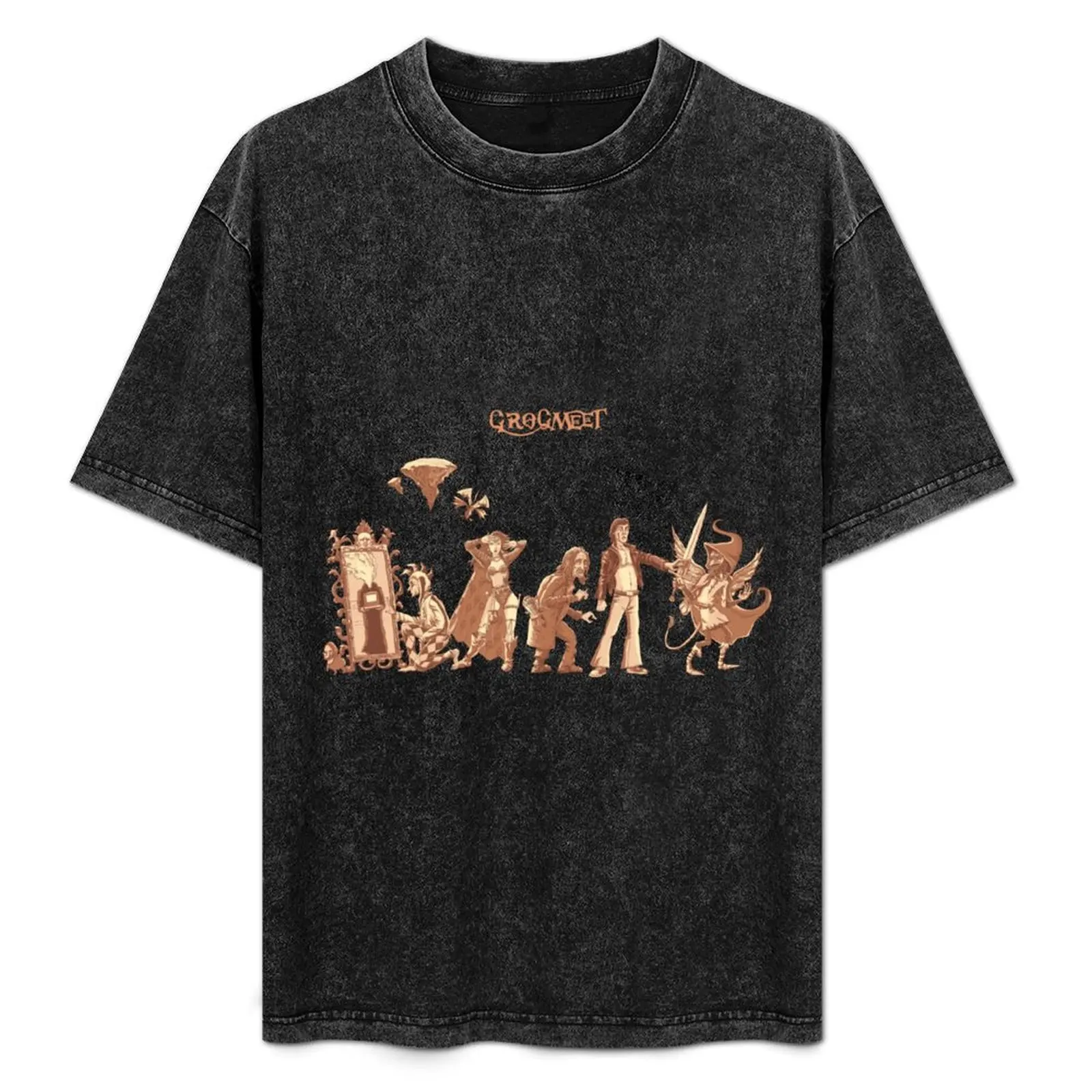 

GROGMEET 2022 T-Shirt Relaxed Fit Casual Short Sleeve Top