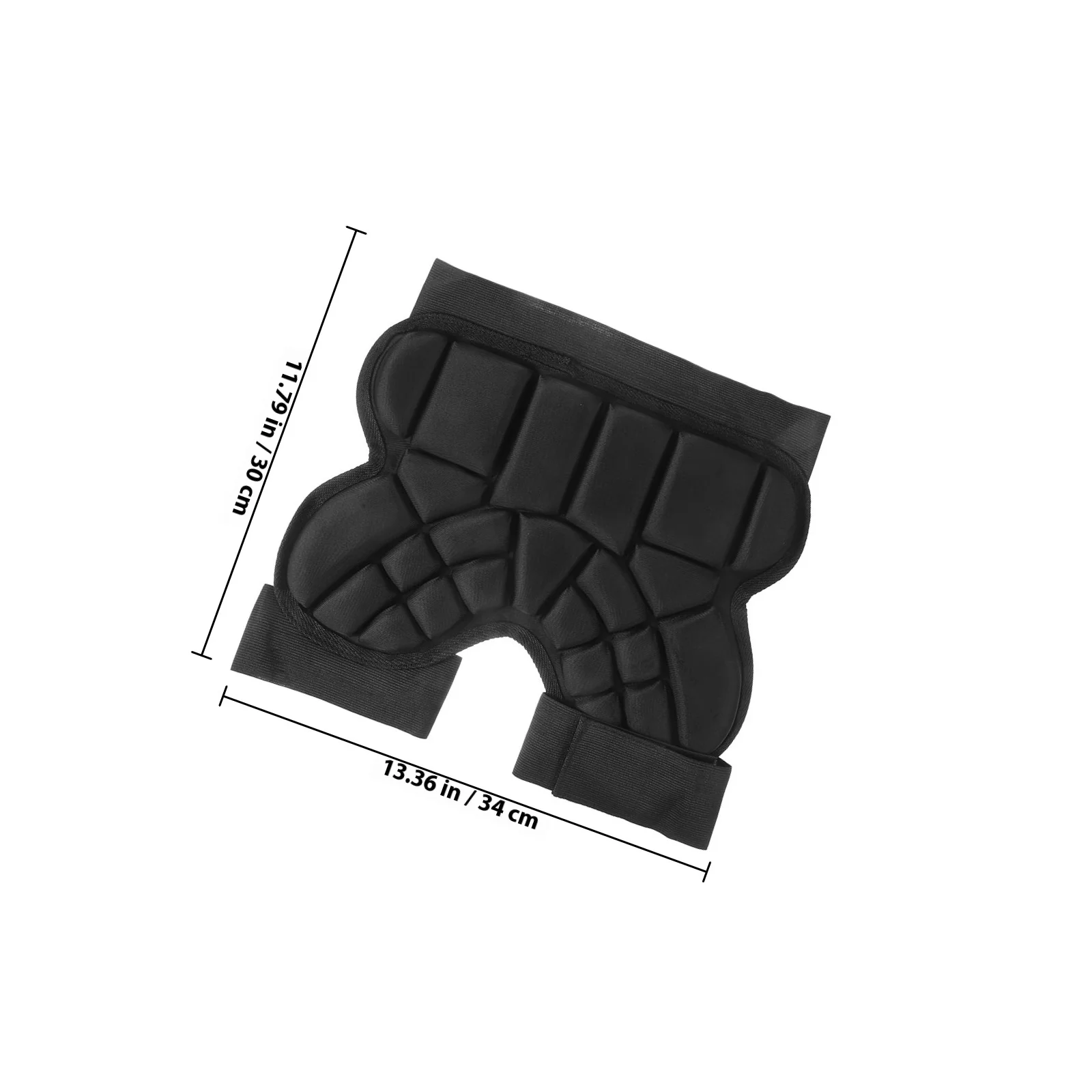 يوفر حماية الورك للتزلج على الورك خفيفة الوزن ومرنة بتغطية كاملة للمعدات الرياضية النشطة