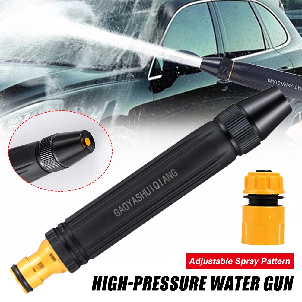 

Mini Plastic Jet Washer Wand for High Pressure Water Gun Adjustable Watering Pattern Quick Connect for Car Washer