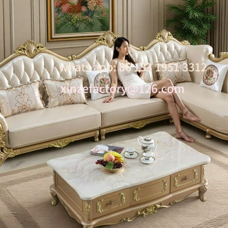 

Customizable sofa American light luxury sofa living room European sofa living room new furniture
