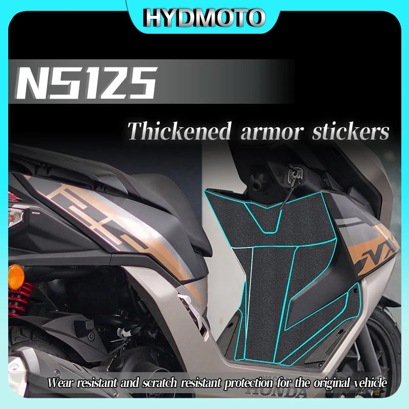 For Honda NX125 ns125 thickened protective stickers decorative anti-wear and scratch resistant accessories Vehicle armor sticker