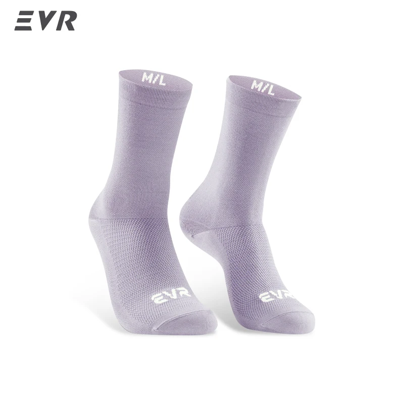 EVR Radsocken, professionelle Unisex-Radsocken für Rennrad, Mountainbike, Sportsocken, Strümpfe, hochelastisch, Zubehör für Laufen und Radfahren