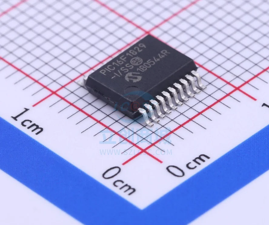 Original PIC16F1829-I/SS PIC16F1829 Paket SSOP-20 8-bit Mikrocontroller-MCU