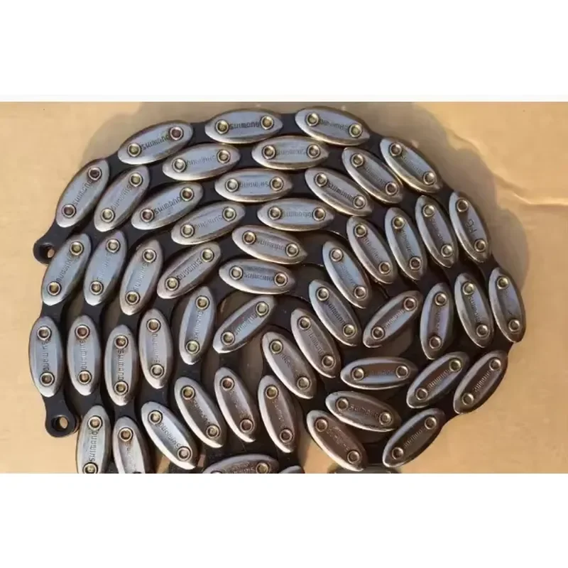 for SHIMANO Track Chain 1/2 x 1/8 Inch Single Speed Fixed Gear Bike Link 98 102 Teeth Durable Cycling Replacement Part