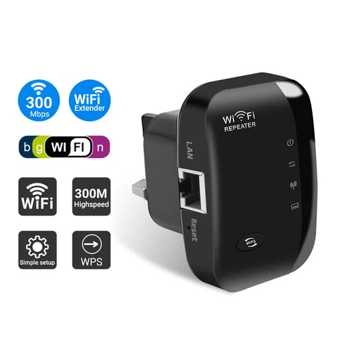 와이파이 FIY 무선 N 리피터, 와이파이 라우터, 802.11N B G 신호 안테나 부스터, 확장 증폭기, 리피터 범위 확장기, 300mbps 