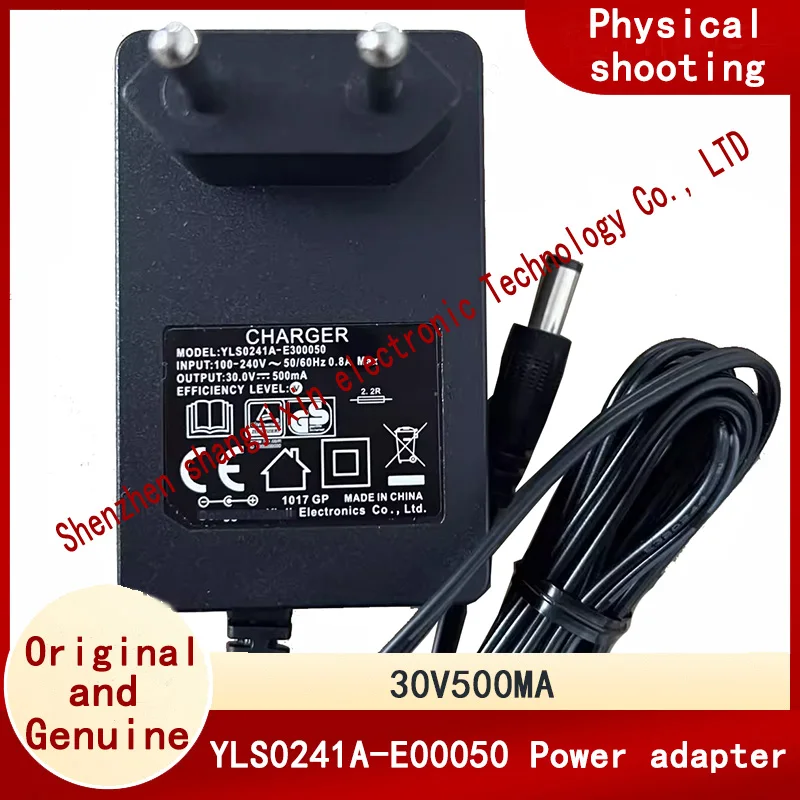 

Original vacuum cleaner 30V500MA power adapter Sweeper YLS0241A charger 0.5A