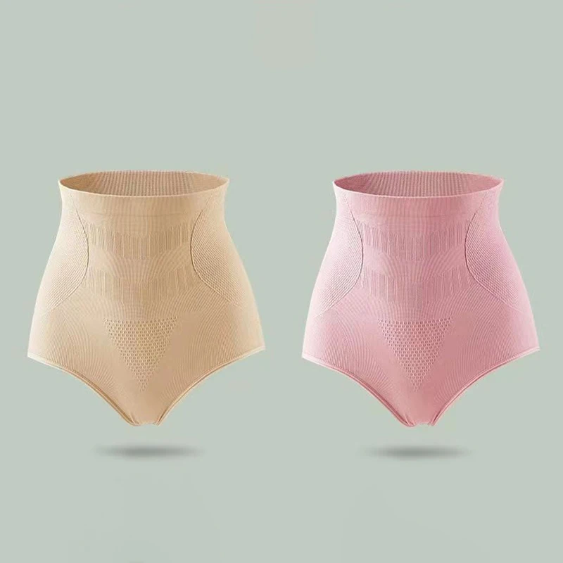 Body Shaper High Waist Seamless Panties Women Underwear Anti-bacteria Soft Crotch Briefs For Female Intimates Lingerie Shapewear