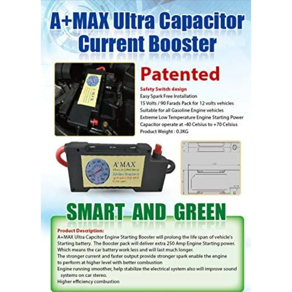 الأفضل - مثبت الجهد UCB450-60,900 الذروة أمبير الشتاء الإشعال شرارة الحالي الداعم، مثبت الجهد، على متن الانتقال كاتب #3