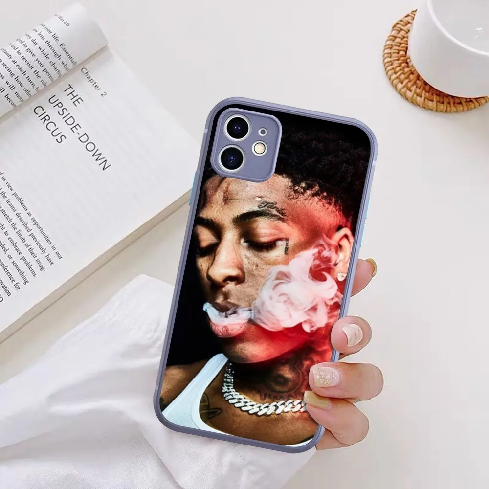 Youngboy nunca quebrou novamente 23 funda capa de telefone para iphone 14 11 12 13 mini pro max 8 7 plus x xr xs max translúcido fosco capa