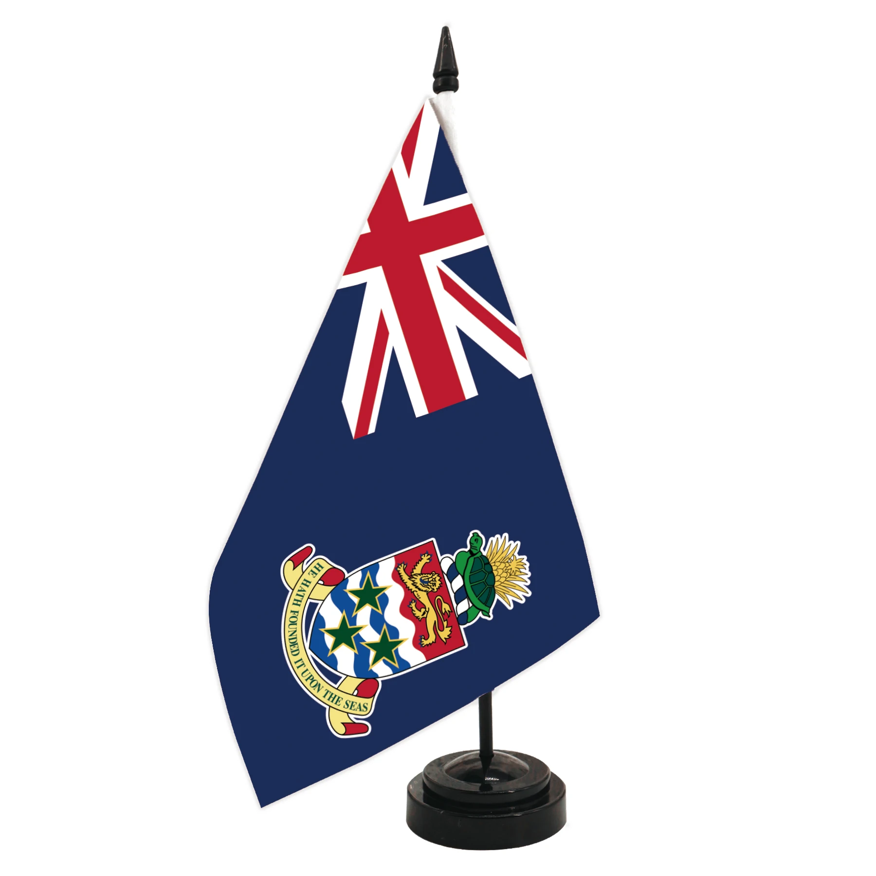 Cayman Islands Desk Flag 5.5x8.3inch Conference Negotiation Flag Product Display Office Top Desk Ornaments Flags