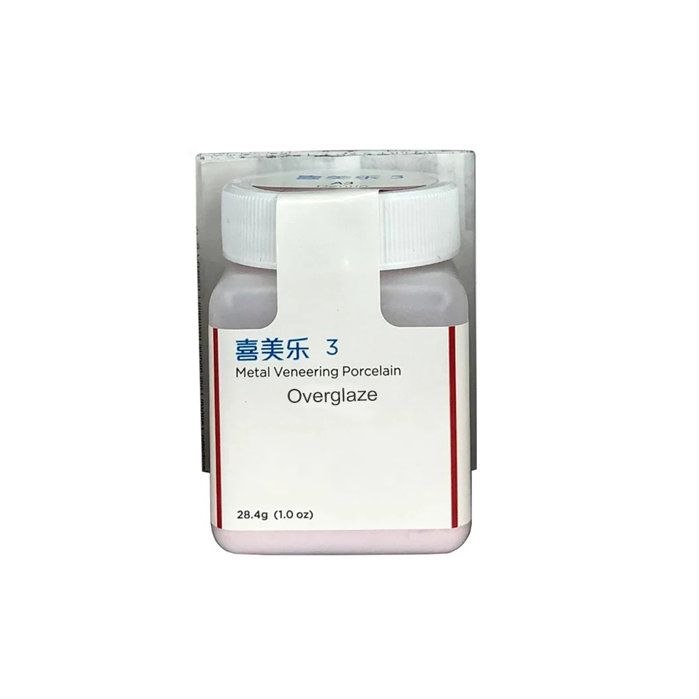 سائل طلاء البقع للأسنان 100 مللي قشرة الخزف مزيج نموذج السائل E/U الأصلي Dentsply Sirona Ceramco 3 مسحوق التزجيج الزائد 24.8 جرام #2