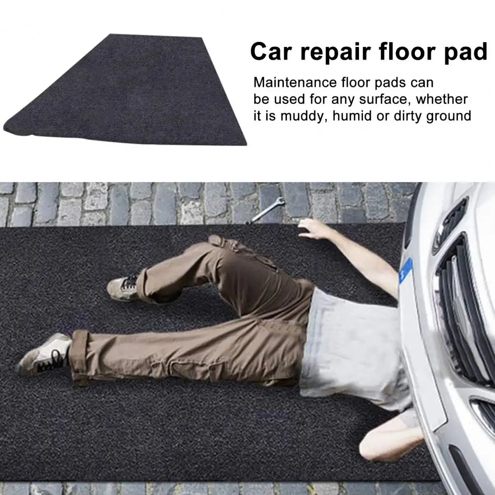 Car Maintenance Mat Waterproof oil-proof Soft Absorbent Washable Floor Protector Under Vehicle Equipment