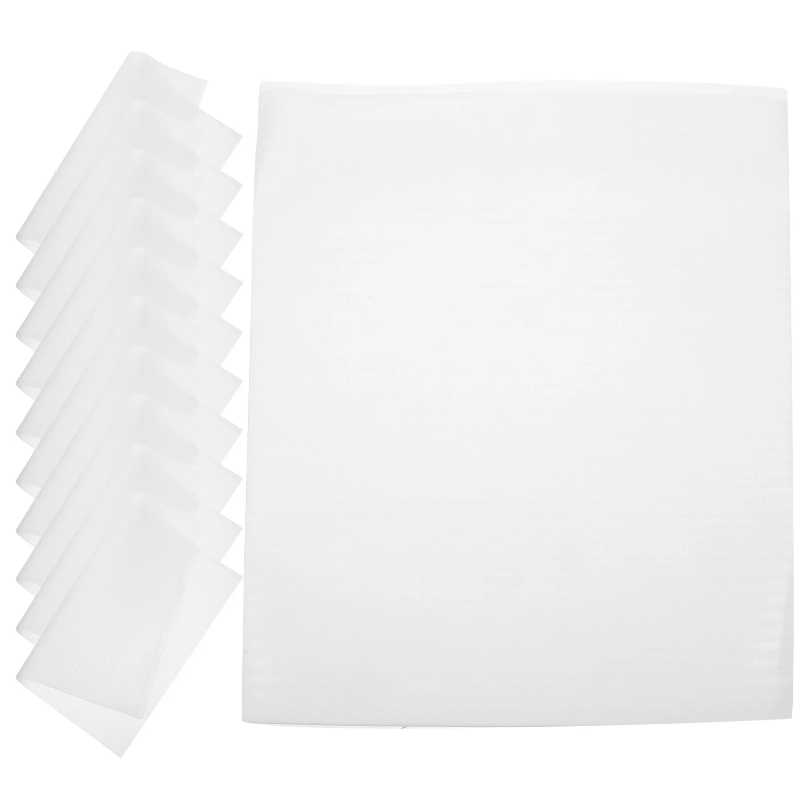 50 pz 25x30cm sacchetti cuscino avvolgere in modo sicuro piatti tazza vetreria mobili in porcellana imballaggio forniture per lo stoccaggio in movimento (bianco)