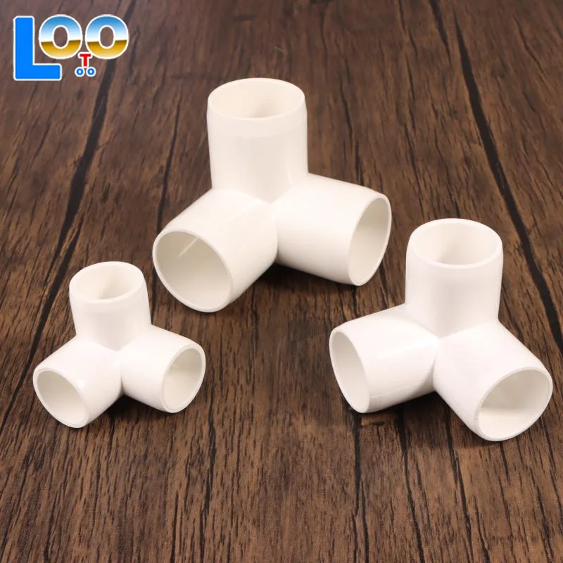 2 шт., 3 способа, соединительные фитинги для водопроводной трубы из ПВХ, садовый ирригационный домашний аквариум, фитинги для водопроводных трубок, соединительный адаптер