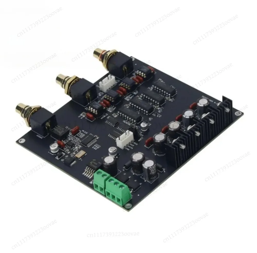 PCM61 R2R DAC Board 4-Parallel Differential Audio Decoder Module HiFi Vinyl Sound, Replacement Part