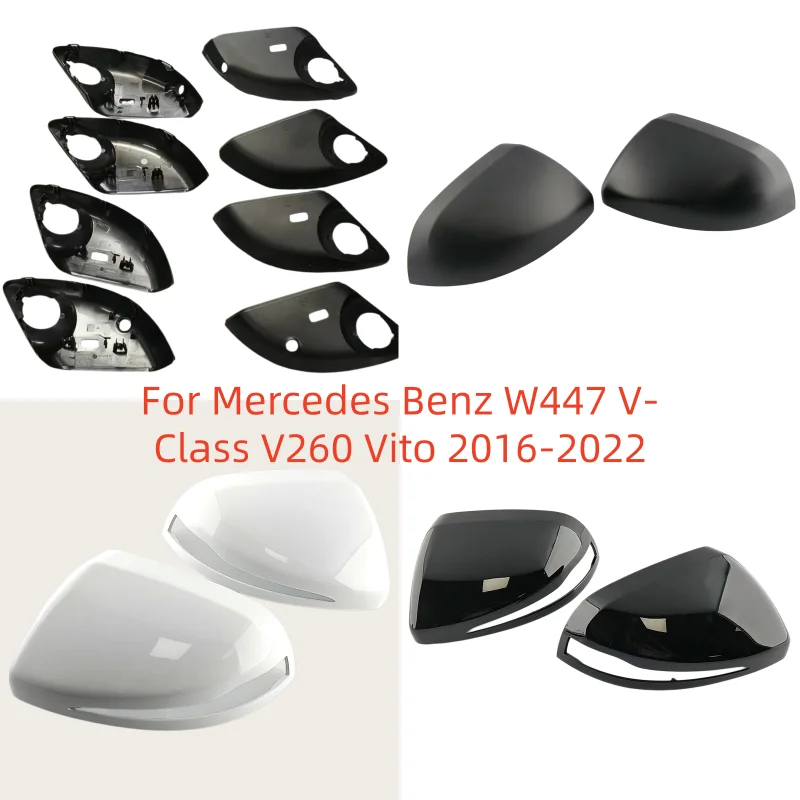 

For Mercedes Benz W447 V-Class V260 Vito 2016-2022 For Side Mirror Bottom Lower Holder Car Side mirror rearview mirror housing