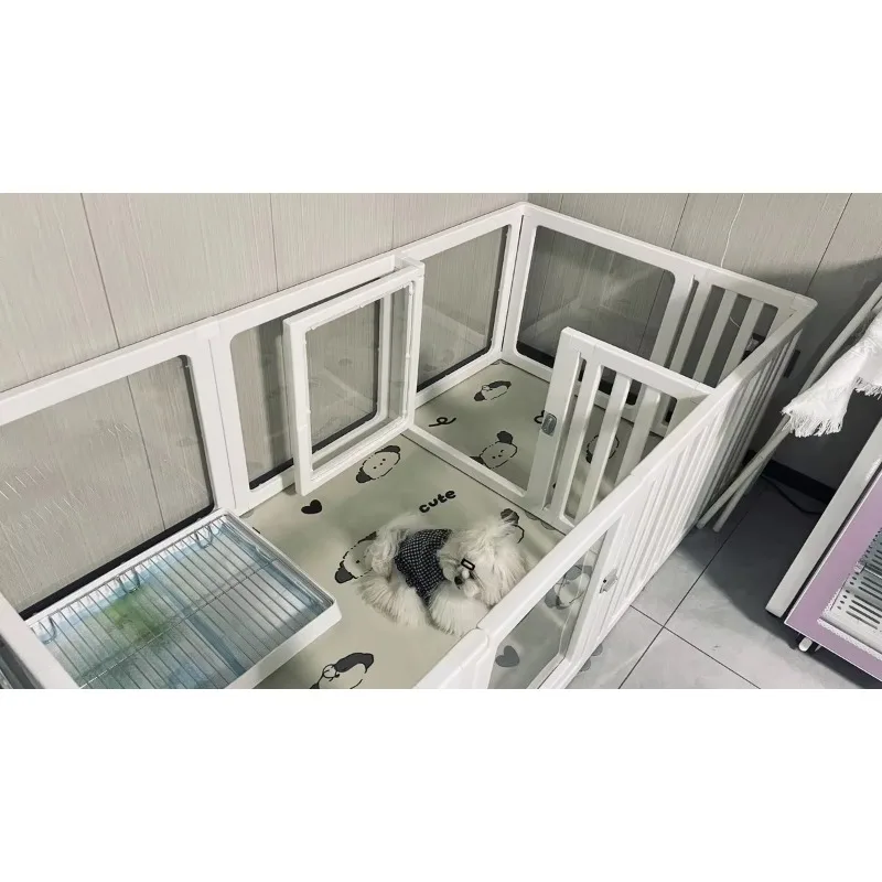 Mobile, Foldable, Transparent Plastic Safe Pet Fence
