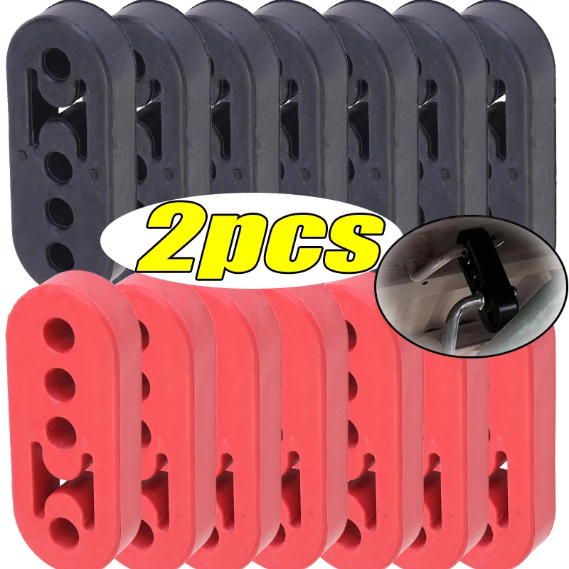 

Car Exhaust Hangers Rubber Mount Bracket Hangers Universal Muffler Hanger for Protecting Car System Accessories 1/2pcs
