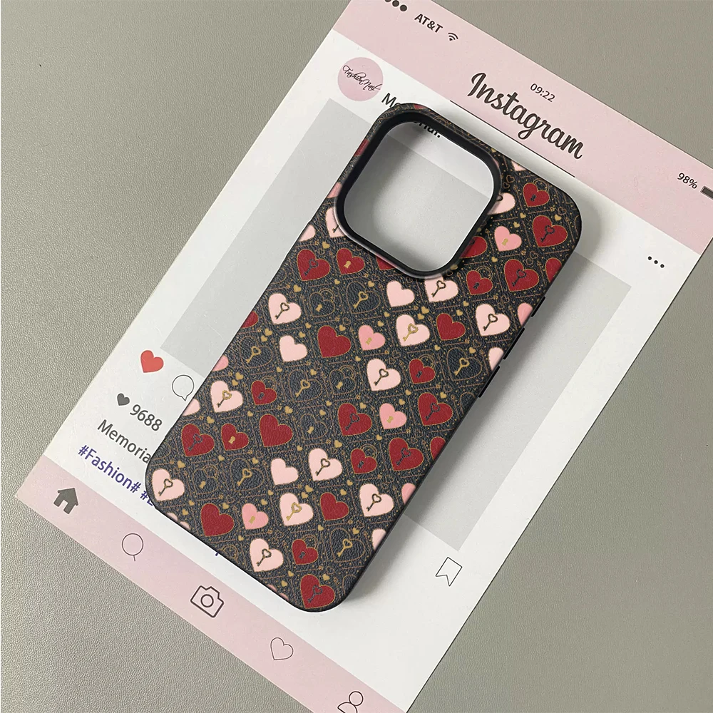 赤いハート柄アートクリエイティブデザインパターン iPhon - Art & Craft Photos のレビューと価格