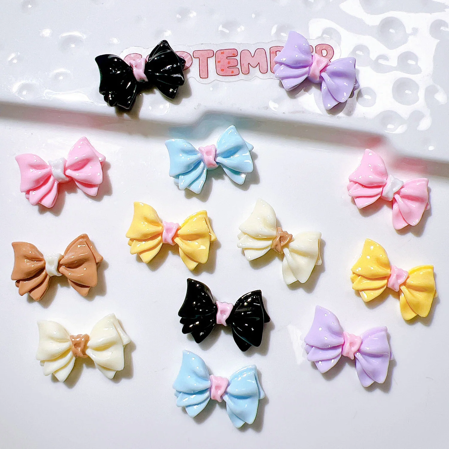 10-30 шт. цветных глянцевых ба – обзор и цена Resin Art Earrings Material