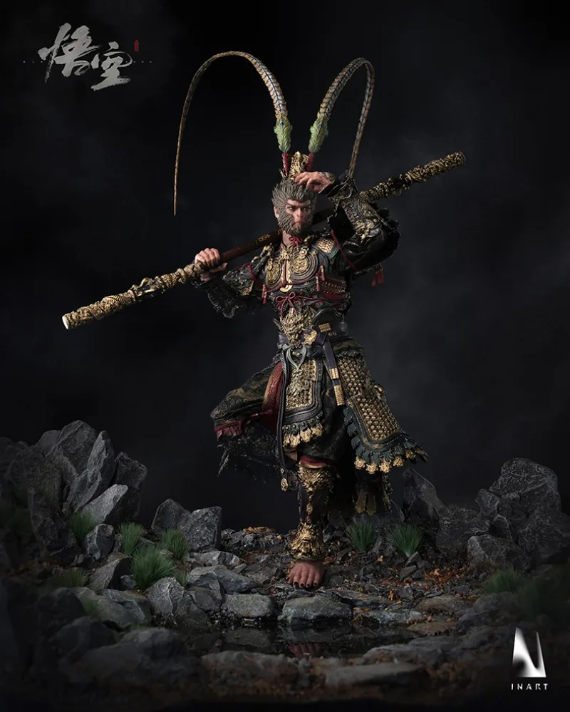 Queen Studio INART 1/6 MAG015, le mythe noir WUKONG, ensemble d'armure de grande sauge, figurines d'action Anime, modèle de jouets, cadeau en PVC, en Stock