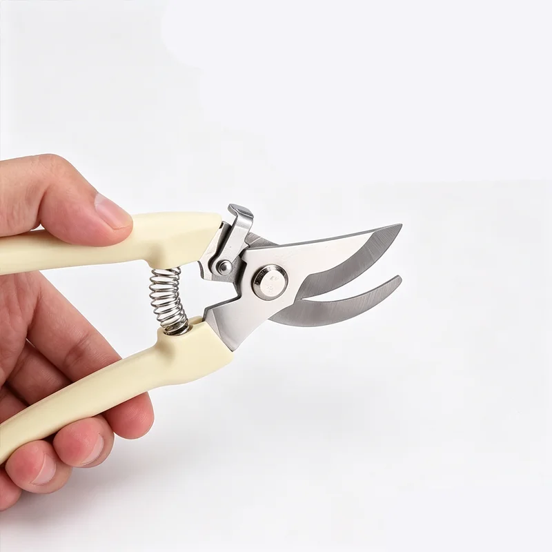 Elbow Straight  Head of Gardening Shears, Garden Scissor Gardening Fruit Picking ,Hoof Trimming Shears,Springs Manual Scissors