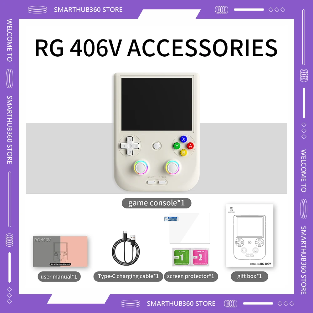 

ANBERNIC RG Android Retro Handheld Game Console OCA Full Lamination Multi-touch 960*720 Resolution 2.4/5G WIFI Game Console