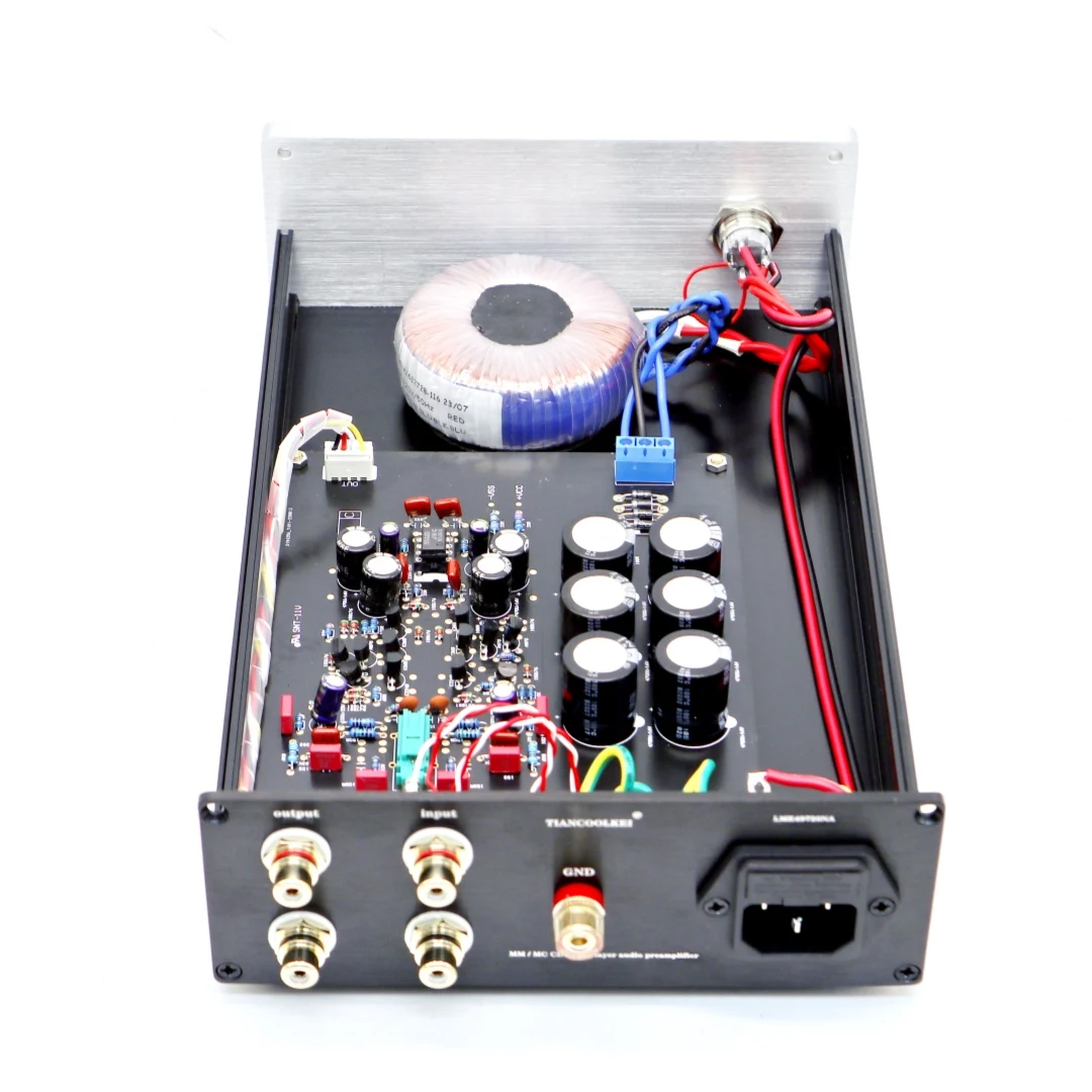 

Good sound MM/ MC magnetic head CD vinyl record player audio pre-signal amplifier -UK Marantz 1:1 Replica