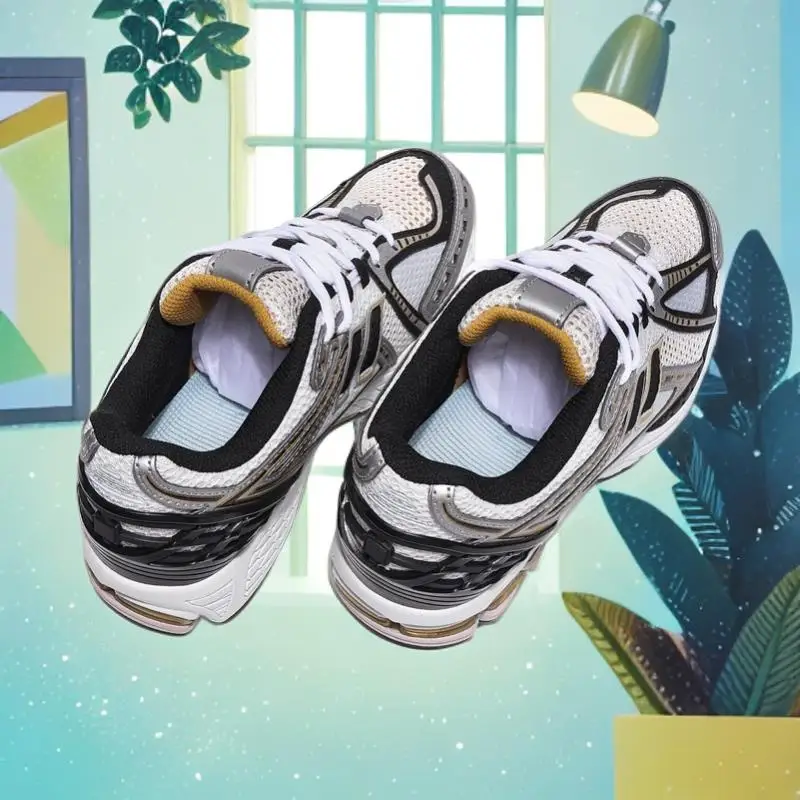 

Дышащие ботинкиНовые мужские и женские белые туфли McQueen1