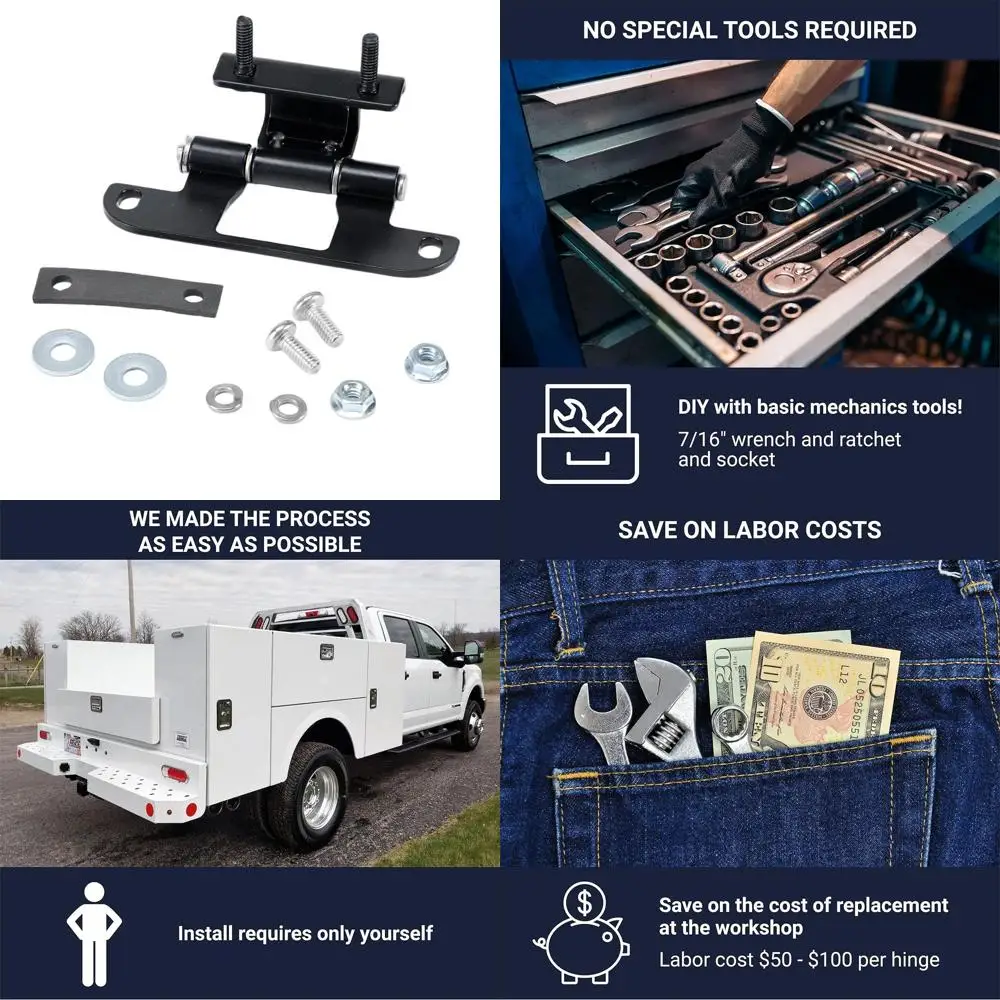 

Комплект сменных петель для двери грузовика (для моделей 2012 года)