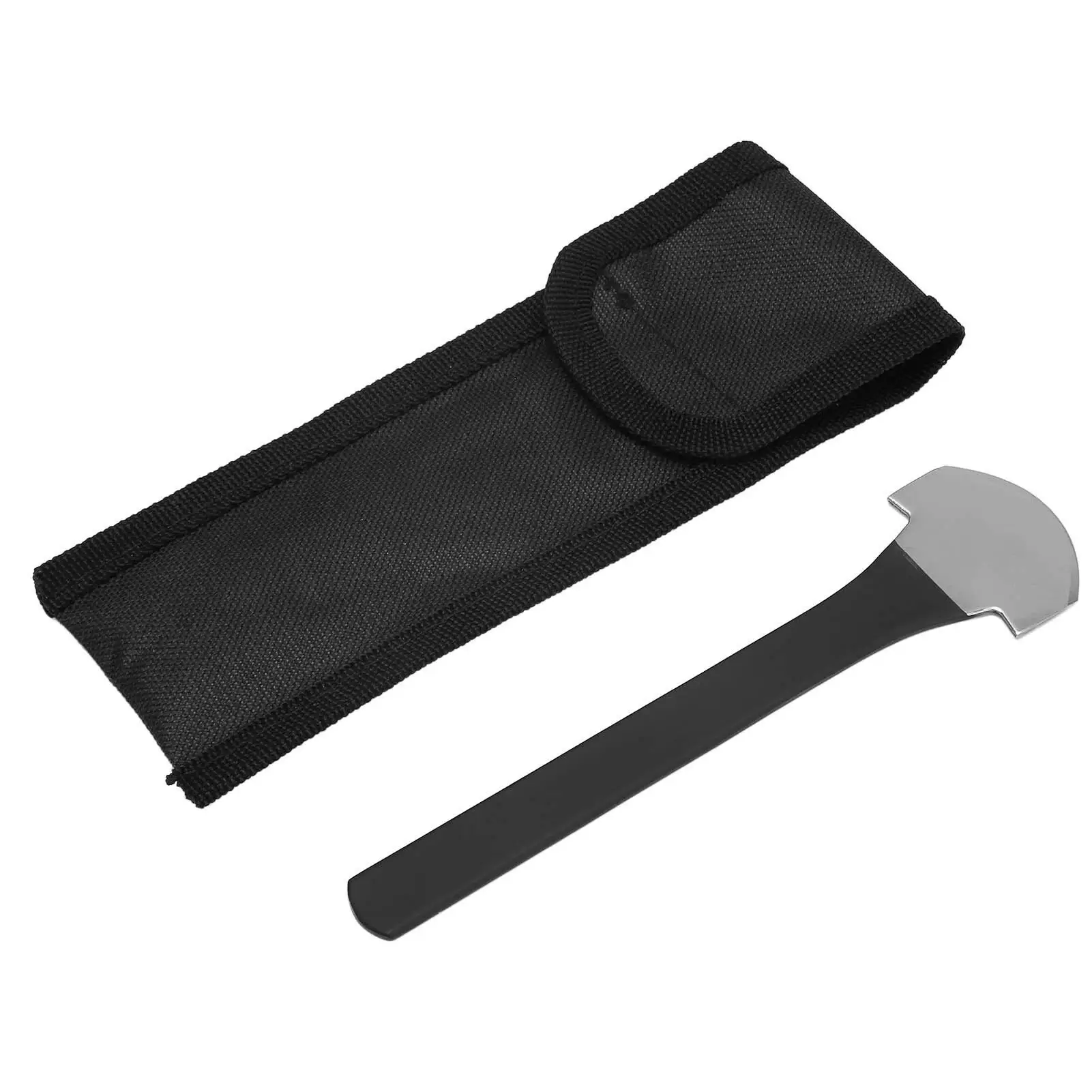 Black Fan Blade Pedicure Tool - Toenail Knife for Effortless for foot Care